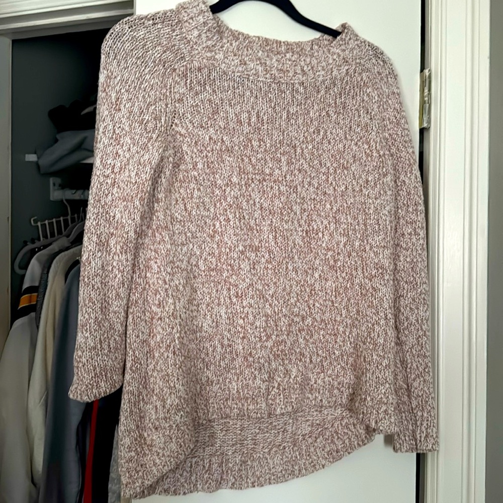 Loft knit sweater 78% cotton size M